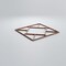 Ekena Millwork Small Hudson Decorative Fretwork Wood Wall Panels, Hickory, 11 3/8"W x 11 3/8"H x 3/8"T WALW12X12X0375HSNHI - alternate 5